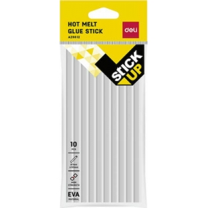 ΡΑΒΔΟΙ ΣΙΛΙΚΟΝΗΣ DELI GLUE STICKS Φ7x150mm 10Τ ΔΙΑΦΑΝΗ BBL