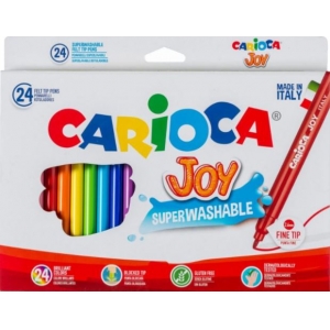ΜΑΡΚΑΔΟΡΟΙ CARIOCA JOY SUPERWASHABLE 24 Χrρωμ.