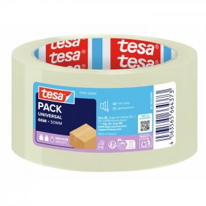 Ταινία Συσκευασίας Tesa Universal Διάφανη Αθόρυβη 50mm x 66m