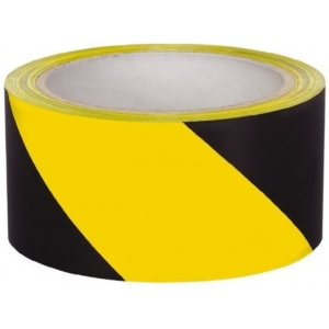 ΤΑΙΝΙΑ ΣΗΜΑΝΣΕΩΣ LOGO 50mmX33m ΜΕ ΚΟΛΛΑ (ΚΙΤΡΙΝΗ ΜΑΥΡΗ)