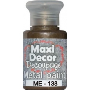 ΑΚΡΥΛΙΚΟ ΜΕΤΑΛΛΙΚΟ MAXI DΕCOR 60ML 138