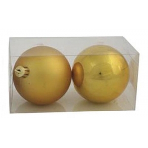 ΜΠΑΛΕΣ ΧΡΙΣΤΟΥΓΕΝΝΙΑΤΙΚΕΣ 8ΕΚ. ΧΡΥΣΕΣ 24848-18