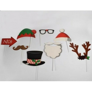 ΑΞΕΣΟΥΑΡ ΠΑΡΤΥ ΧΡΙΣΤΟΥΓΕΝΝΙΑΤΙΚΟ ΣΕΤ 8ΤΕΜ. (26527)