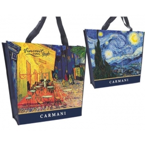 Τσάντα ώμου - V. van Gogh Tarrace 46x11x38cm (Carmani)