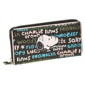 ΠΟΡΤΟΦΟΛΙ ΜΕ ΦΕΡΜΟΥΑΡ STRIPE SNOOPY 365-02010