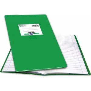 ΤΕΤΡΑΔΙΟ ΕΞΗΓΗΣΕΩΝ SKAG ΠΡΑΣΙΝΟ 17Χ25 100Φ