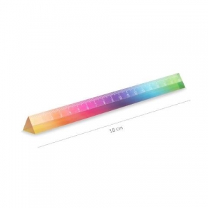 ΧΑΡΑΚΑΣ TREND 962270 FEELINGS RAINBOW ACRYLIC 18CM