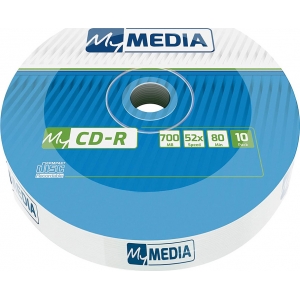 CD-R MYMEDIA 700MB 52X 80min (ΜΠΟΜΠΙΝΑ 10τμχ) 69204