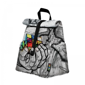 ΤΣΑΝΤΑΚΙ ΦΑΓΗΤΟΥ Graffiti Roll Top Hand Rubiks 266312