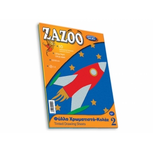 ΜΠΛΟΚ SKAG ZAZOO 10Φ. 25Χ35εκ. Κανσόν (ΚΟΛΑΖ)