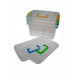 Κουτί αποθήκευσης πλαστικό 8lt (Υ15x28,5x19εκ.)