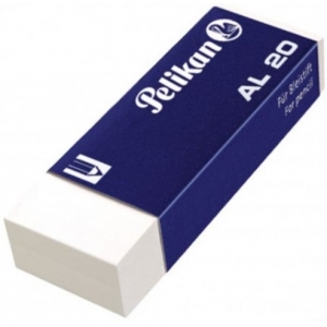 ΓΟΜΑ PELIKAN AL20 ΛΕΥΚΗ ΠΛΑΣΤΙΚΗ