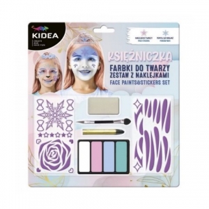 ΠΑΣΤΙΛΙΕΣ KIDEA 091980 ΠΡΟΣΩΠΟΥ 4ΤΕΜ PRINCESS PASTEL
