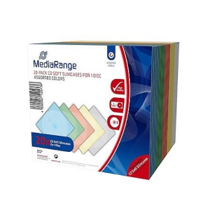 ΘΗΚΗ CD SLIM MEDIARANGE ΧΡΩΜΑΤΙΣΤΗ (ΠΑΚΕΤΟ 20τμχ)