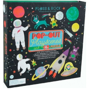 POP-OUT ΣΚΗΝΙΚΟ FLOSS & ROCK με παζλ 20τμχ. “Διάστημα” (43P6376)