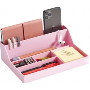 ΔΙΣΚΟΣ ΟΡΓΑΝΩΣΗΣ ΓΡΑΦΕΙΟΥ MIQUELRIUS 25x17.5x7.2cm ΡΟΖ