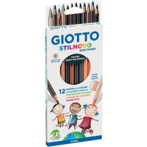 ΞΥΛΟΜΠΟΓΙΕΣ GIOTTO STILNOVO SKIN TONES 12ΤΕΜ. (257400)