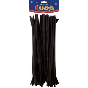 ΣΥΡΜΑ ΠΙΠΑΣ ΜΑΥΡΟ 6Χ300ΜΜ 30ΤΕΜ. LUNA 0620470