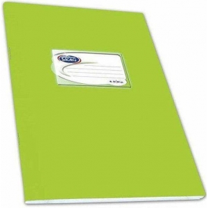 ΤΕΤΡΑΔΙΟ SKAG ΧΑΡΤΙΝΟ 50Φ. 17Χ25εκ. ΛΑΧΑΝΙ (262743)