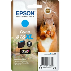 ΜΕΛΑΝΙ EPSON 378XL CYAN 9.3ml (C13T379240)