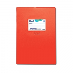 ΤΕΤΡΑΔΙΟ ΕΞΗΓΗΣΕΩΝ SKAG ΜΦ 50φ. 17Χ25εκ. ΠΟΡΤΟΚΑΛΙ