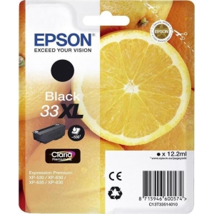 ΜΕΛΑΝΙ EPSON 33XL BLACK (C13T33514012) 12.2ml