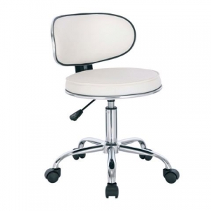 ΚΑΡΕΚΛΑ GLORY ΕΜ404,1 Λευκή σχεδιαστηρίου 47x39x67-78 εκ. (32939)