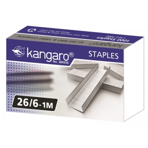 ΣΥΡΜΑΤΑ ΣΥΡΡΑΠΤΙΚΟΥ KANGARO 26/6 (1000τμχ)