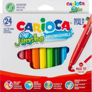 ΜΑΡΚΑΔΟΡΟΙ CARIOCA JUMBO 24 ΧΡΩΜΑΤΩΝ