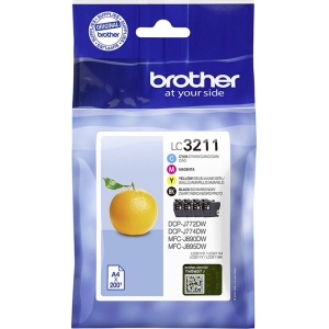 ΜΕΛΑΝΙ BROTHER LC-3211VP MULTIPACK (LC3211VP)