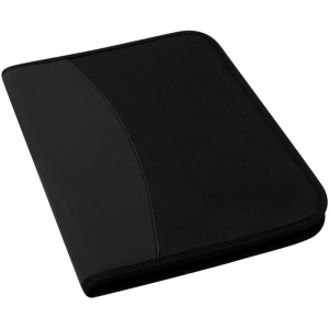 Portfolio NEXT 26106 με φερμουάρ PVC μαύρο Υ34x25,5εκ.