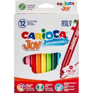 ΜΑΡΚΑΔΟΡΟΙ CARIOCA JOY SUPERWASHABLE 12 Xρωμ.