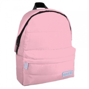 ΤΣΑΝΤΑ ΠΛΑΤΗΣ MUST MONOCHROME PUFFY COLORED INSIDE ΡΟΖ 585047