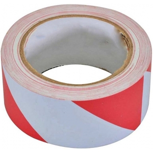 ΤΑΙΝΙΑ ΣΗΜΑΝΣΕΩΣ LOGO 50mmX33m ΜΕ ΚΟΛΛΑ (ΛΕΥΚΗ ΚΟΚΚΙΝΗ)