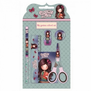 ΣΕΤ ΣΧΟΛΙΚΟ SANTORO GORJUSS 227141 (6τμχ) ΣΕ BLISTER ΓΡΑΦΙΚΩΝ