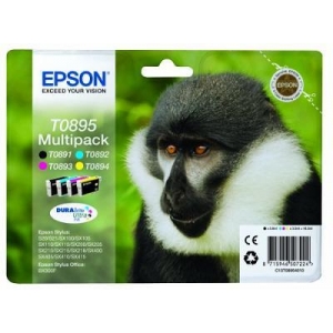 ΜΕΛΑΝΙ EPSON T0895 MULTIPACK B/C/Y/M