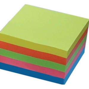 NOTES MEMO 76X76mm ΠΟΛΥΧΡΩΜΑ ΚΥΒΟΣ