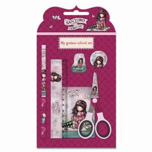 ΣΕΤ ΣΧΟΛΙΚΟ SANTORO GORJUSS 227142 (6τμχ) ΣΕ BLISTER ΓΡΑΦΙΚΩΝ