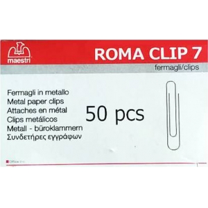 ΣΥΝΔΕΤΗΡΕΣ ROMACLIP 78mm Νο7 (50τμχ)