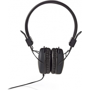 ΑΚΟΥΣΤΙΚΑ Nedis HPWD1100 Ενσύρματα On Ear (HPWD1100BK)