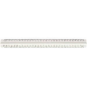 ΧΑΡΑΚAΣ ΠΛΑΣΤΙΚΟΣ M+R 1331.010 30cm ΜΕ ΡΑΧΗ ΛΕΥΚΟΣ