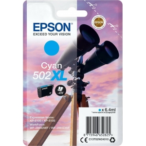 ΜΕΛΑΝΙ EPSON 502XL CYAN (T02W24010)