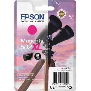 ΜΕΛΑΝΙ EPSON 502XL MAGENTA (T02W34010)