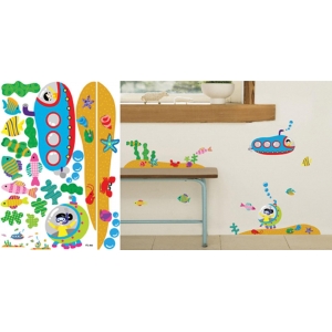 ΑΥΤΟΚΟΛΛΗΤΑ ΤΟΙΧΟΥ Walldecor 50Χ70εκ. ΥΠΟΒΡΥΧΙΑ