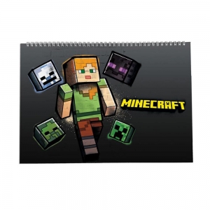 ΜΠΛΟΚ ΖΩΓΡΑΦΙΚΗΣ Graffiti Minecraft 26818 Α4 30φ. (2 Σχέδια)