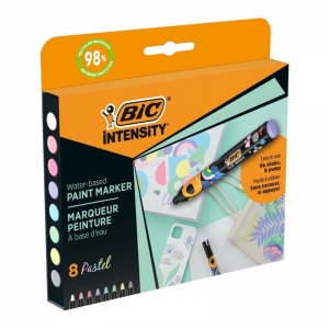 ΜΑΡΚΑΔΟΡΟΙ BIC INTENSITY PASTEL 527429 (8 χρωμάτων)