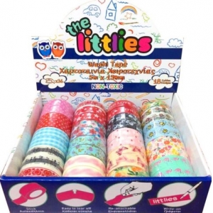 ΑΥΤΟΚΟΛΛΗΤΗ ΧΑΡΤOΤΑΙΝΙΑ ΧΕΙΡΟΤΕΧΝΙΑΣ 15ΜΜΧ5Μ THE LITTLIES 646093