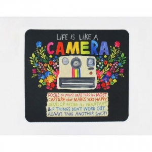 MOUSE PAD LIFE IS LIKE A CAMERA 66888