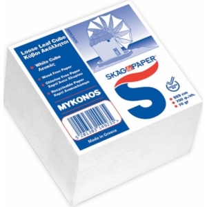 ΚΥΒΟΣ ΜΥΚΟΝΟΣ SKAG ΛΕΥΚΟΣ 700Φ. 9Χ9εκ.