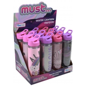 ΠΑΓΟΥΡΙ ΠΛΑΣΤΙΚΟ 450ML MUST GLITTER 584547